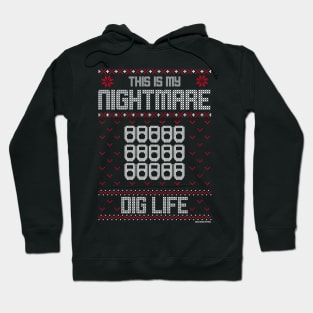 Ugly Metal Detecting Sweater Design Hoodie